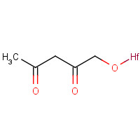17475-67-1 HAFNIUM(IV) 2,4-PENTANEDIONATE chemical structure