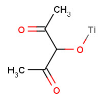 17501-79-0 TITANIUM ACETYLACETONATE chemical structure