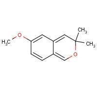 17598-02-6 7-METHOXY-2,2-DIMETHYL-3-CHROMENE chemical structure
