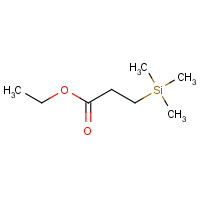 17728-88-0 ETHYL 3-(TRIMETHYLSILYL)PROPIONATE chemical structure
