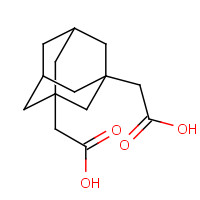 17768-28-4 1,3-Adamantanediacetic acid chemical structure