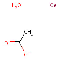 17829-82-2 CERIUM(III) ACETATE HYDRATE chemical structure
