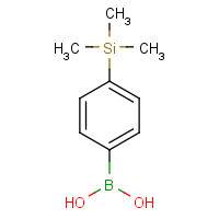 17865-11-1 4-(TRIMETHYLSILYL)PHENYLBORONIC ACID chemical structure