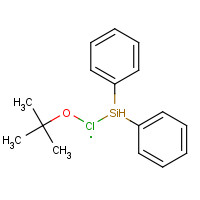 17922-24-6 TERT-BUTOXYCHLORODIPHENYLSILANE chemical structure