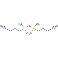 18027-80-0 1,3-BIS(3-CYANOPROPYL)TETRAMETHYLDISILOXANE chemical structure