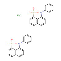 18108-68-4 8-Anilino-1-naphthalenesulfonic acid magnesium salt chemical structure