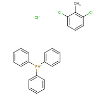 18583-54-5 2,6-DICHLOROBENZYL TRIPHENYLPHOSPHONIUM CHLORIDE chemical structure