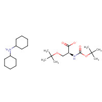 18942-50-2 Boc-O-tert-butyl-L-serine dicyclohexylamine salt chemical structure