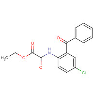 19144-20-8 ETHYL 2-(2-BENZOYL-4-CHLOROANILINO)-2-OXOACETATE chemical structure