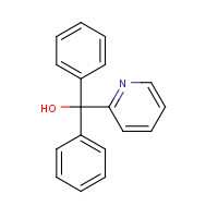 19490-90-5 PYRIDINE-2-YL DIPHENYLMETHANOL chemical structure