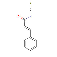 19495-08-0 CINNAMOYL ISOTHIOCYANATE chemical structure