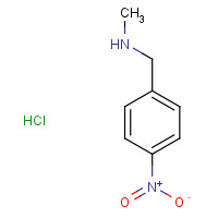 19499-60-6 N-METHYL-N-(4-NITROBENZYL)AMINE HYDROCHLORIDE chemical structure