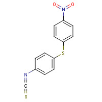 19822-35-6 4-ISOTHIOCYANATO-4'-NITRODIPHENYL SULFIDE chemical structure