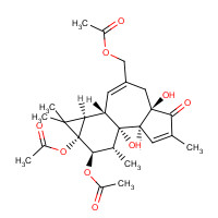19891-05-5 PHORBOL 12,13,20-TRIACETATE,4BETA chemical structure