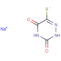 20029-35-0 5-MERCAPTO-6-AZAURACIL SODIUM SALT chemical structure