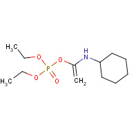 20061-84-1 DIETHYL CYCLOHEXYLAMINOVINYL PHOSPHATE chemical structure