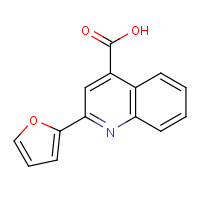20146-25-2 2-(2-FURYL)-4-QUINOLINECARBOXYLIC ACID chemical structure
