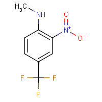 20200-22-0 N-METHYL-2-NITRO-4-(TRIFLUOROMETHYL)ANILINE chemical structure