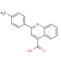20389-05-3 2-P-TOLYL-QUINOLINE-4-CARBOXYLIC ACID chemical structure