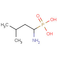 20459-60-3 (1-AMINO-3-METHYLBUTYL)PHOSPHONIC ACID chemical structure