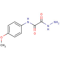 20580-47-6 2-HYDRAZINO-N-(4-METHOXYPHENYL)-2-OXOACETAMIDE chemical structure