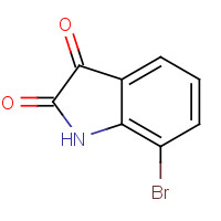 20780-74-9 7-BROMO-1H-INDOLE-2,3-DIONE chemical structure
