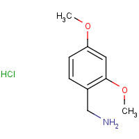 20781-21-9 2,4-Dimethoxybenzylamine hydrochloride chemical structure