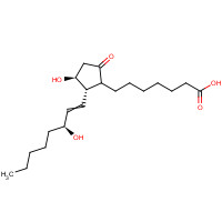 21003-46-3 8-ISO PROSTAGLANDIN E1 chemical structure