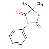 21083-30-7 PHENYLTHIOHYDANTOIN ALPHA-AMINOISOBUTYRIC ACID chemical structure