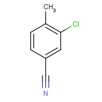 21423-81-4 3-CHLORO-4-METHYLBENZONITRILE chemical structure