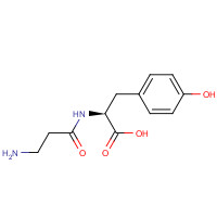 21612-26-0 H-BETA-ALA-TYR-OH chemical structure