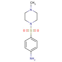 21623-68-7 4-[(4-Methylpiperazine-1-)sulfonyl]aniline chemical structure