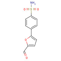 21821-40-9 4-(5-FORMYL-2-FURYL)BENZENE-1-SULFONAMIDE chemical structure