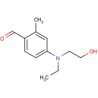 21850-52-2 N-Ethyl-N-hydroxyethyl-4-amino-2-methyl benzaldehyde chemical structure