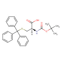 21947-98-8 N-Boc-S-Trityl-L-cysteine chemical structure