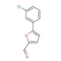 22078-59-7 5-(3-CHLOROPHENYL)-2-FURALDEHYDE chemical structure