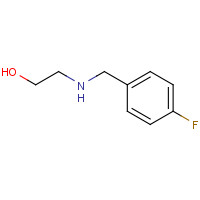 22116-33-2 2-(4-FLUOROBENZYLAMINO)ETHANOL chemical structure