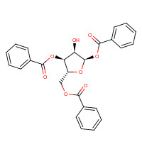 22224-41-5 1,3,5-Tri-O-benzoyl-D-ribofuranose chemical structure
