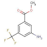 22235-25-2 3-AMINO-5-TRIFLUOROMETHYL-BENZOIC ACID METHYL ESTER chemical structure