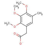 22480-88-2 METHYL-2,3,4-TRIMETHOXYPHENYLACETATE chemical structure