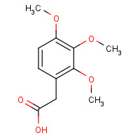 22480-91-7 2,3,4-TRIMETHOXYPHENYLACETIC ACID chemical structure