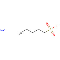 22767-49-3 Sodium pentanesulfonate chemical structure