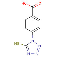 23249-95-8 4-(5-MERCAPTO-1H-TETRAZOL-1-YL)BENZOIC ACID chemical structure