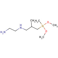 23410-40-4 N-(2-AMINOETHYL)-3-AMINOISOBUTYLMETHYLDIMETHOXYSILANE chemical structure