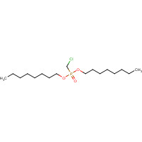 23756-95-8 DIOCTYL CHLOROMETHYLPHOSPHONATE chemical structure