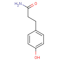 23838-70-2 3-(4-HYDROXYPHENYL)PROPIONAMIDE chemical structure