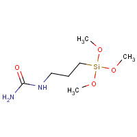 23843-64-3 1-[3-(Trimethoxysilyl)propyl]urea chemical structure
