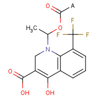 23851-84-5 4-HYDROXY-8-(TRIFLUOROMETHYL)QUINOLINE-3-CARBOXYLIC ETHYL ESTER chemical structure