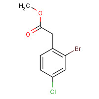 24091-92-7 2'-Bromo-4-chlorophenylacetic acid methyl ester chemical structure