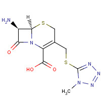 24209-38-9 7-Amino-3-(1-methyltetrazol-5-ylthiomethyl)-3-cephem-4-carboxylic acid chemical structure